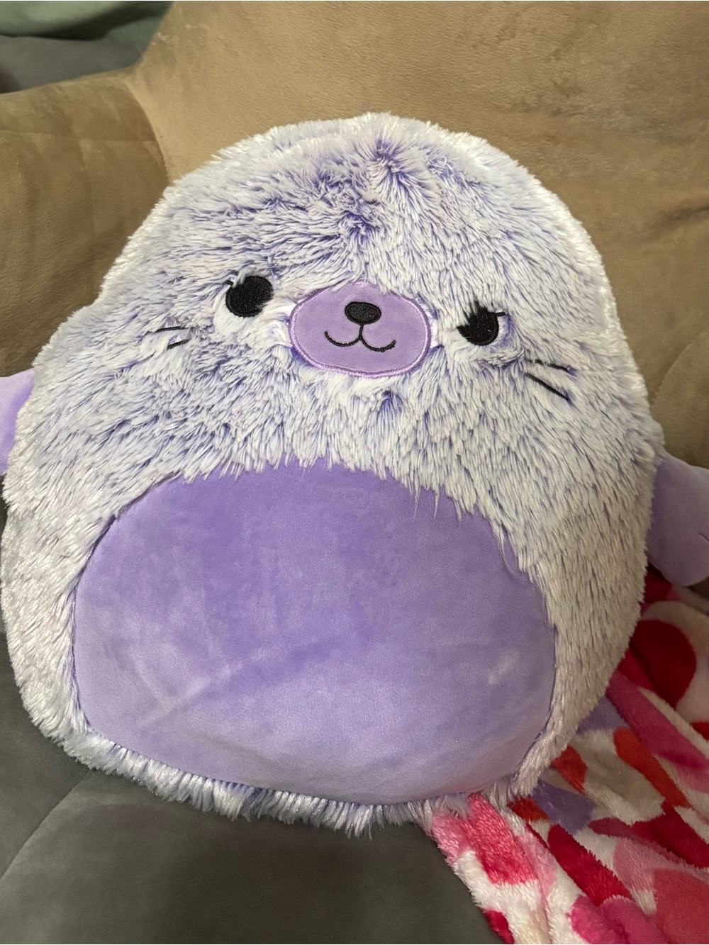 Ellen Fluffy Seal Squishmallow